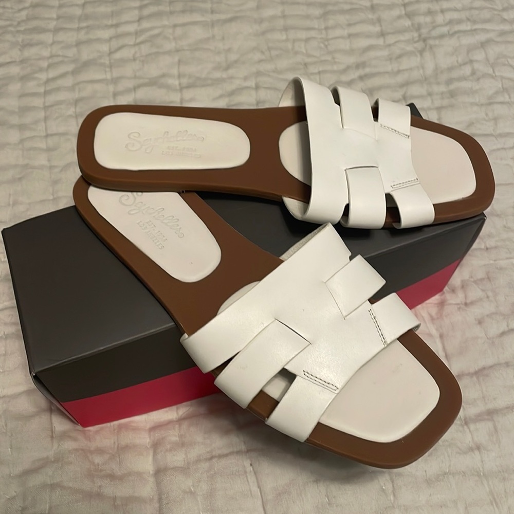 White Seychelles Sandals